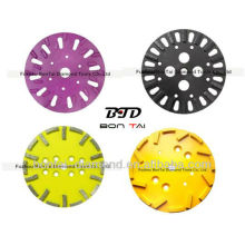 10'' (250mm) diamond grinding disc for concrete and masonry surface grinding